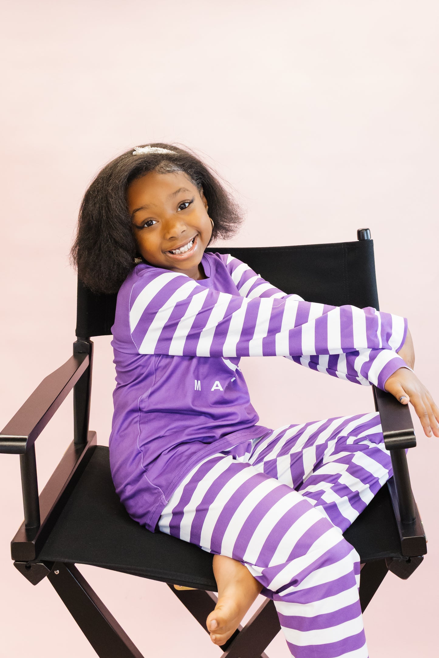 Kids Cloud Nine Pajamas-Purple